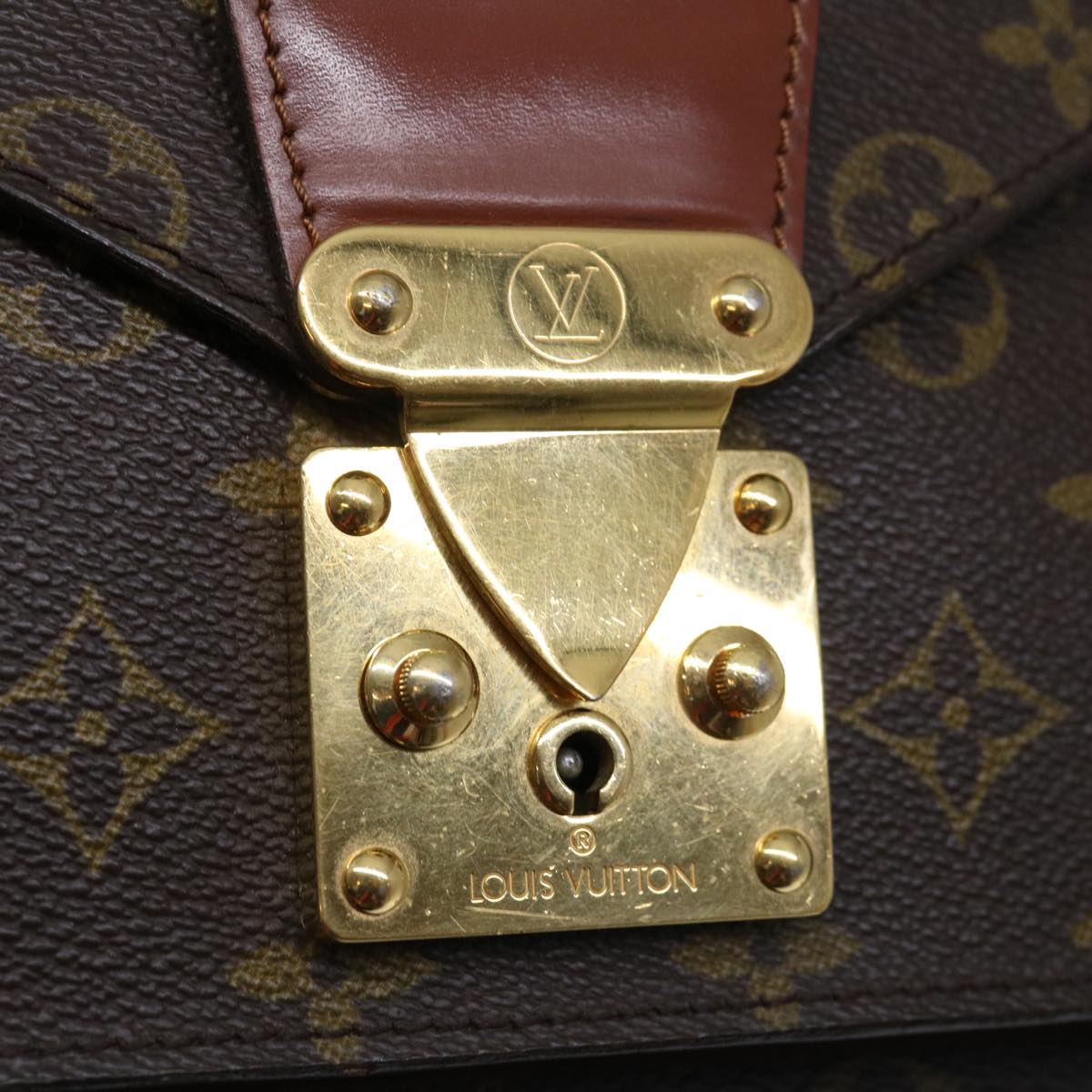 LOUIS VUITTON Monogram Monceau 26 Shoulder Bag 2way M51187 LV Auth 66434