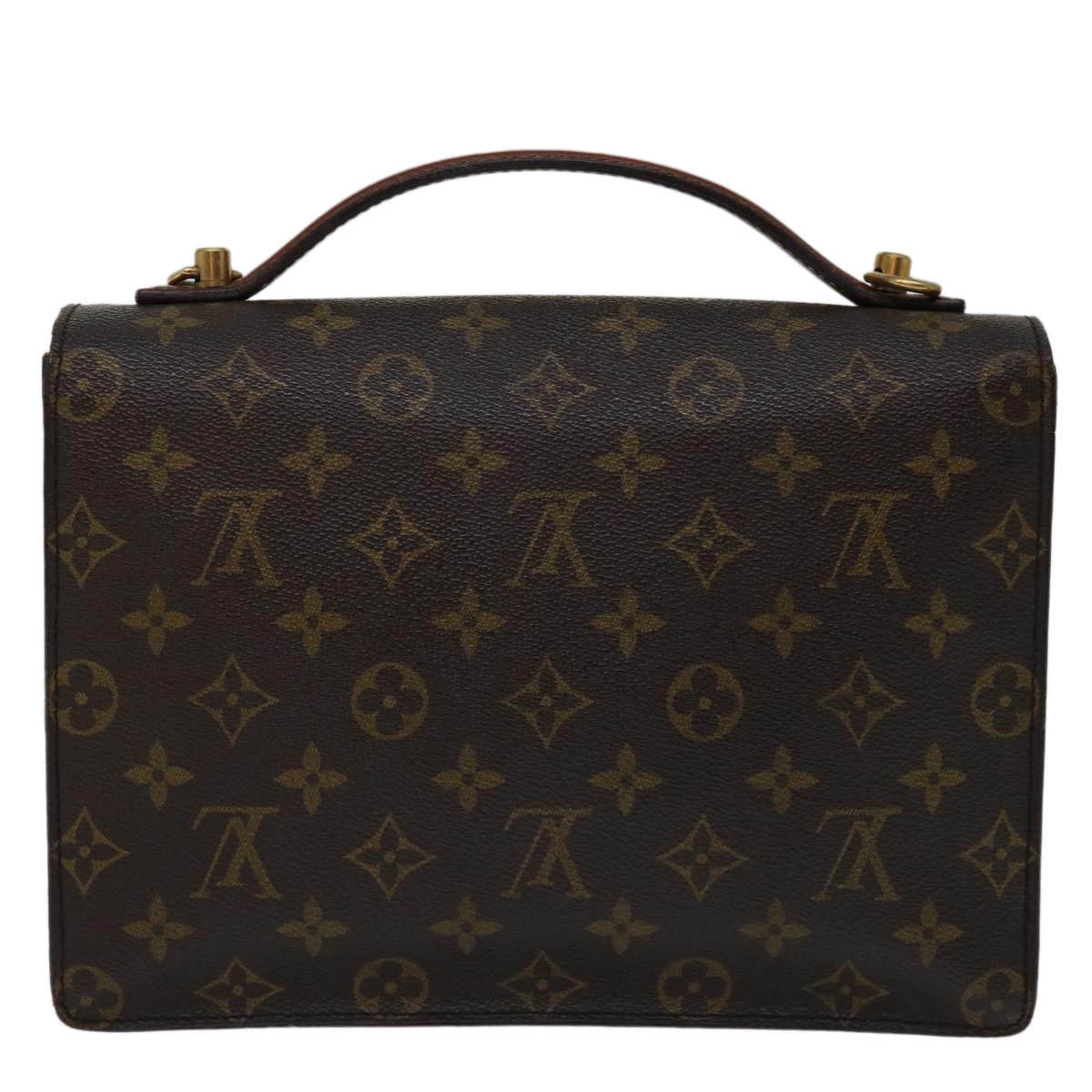 LOUIS VUITTON Monogram Monceau 26 Shoulder Bag 2way M51187 LV Auth 66434