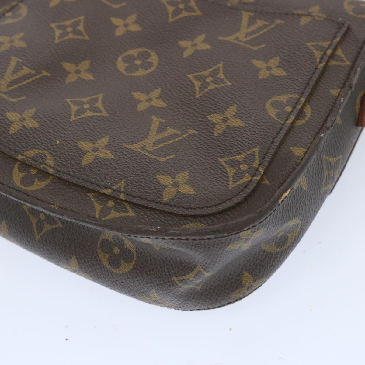 LOUIS VUITTON Monogram Saint Cloud MM Shoulder Bag M51243 LV Auth 66440