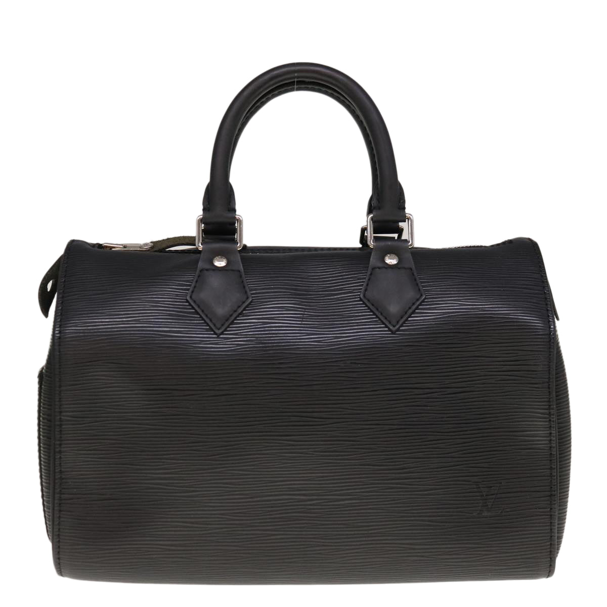 LOUIS VUITTON Epi Speedy 25 Hand Bag Black M43012 LV Auth 66468