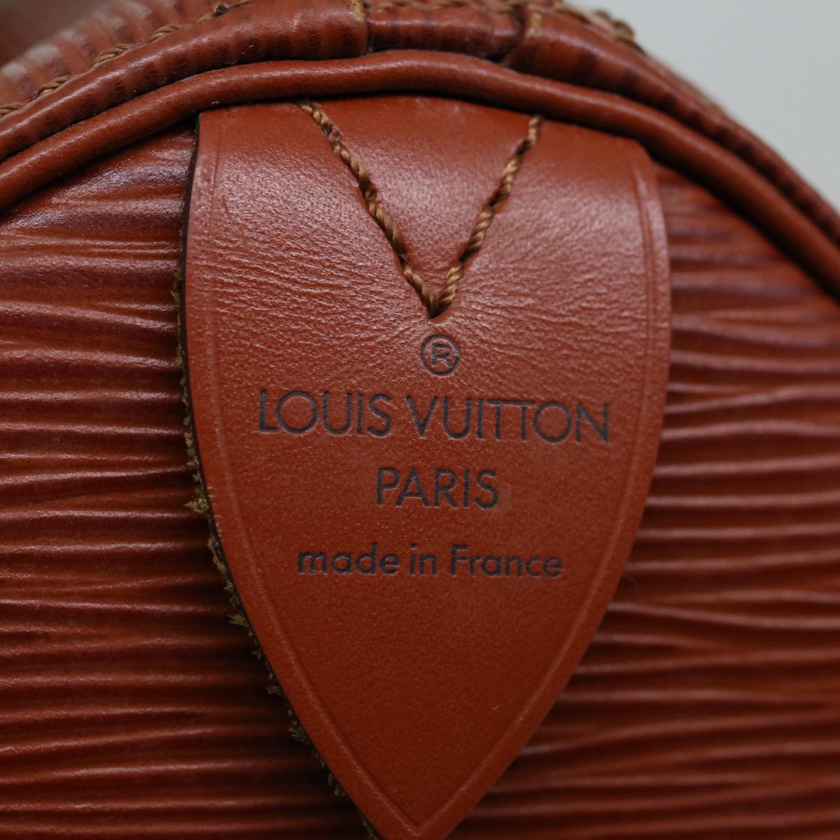 LOUIS VUITTON Epi Speedy 25 Hand Bag Brown M43013 LV Auth 66471