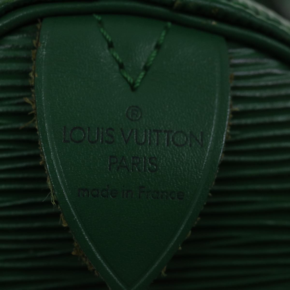 LOUIS VUITTON Epi Speedy 30 Hand Bag Borneo Green M43004 LV Auth 66472