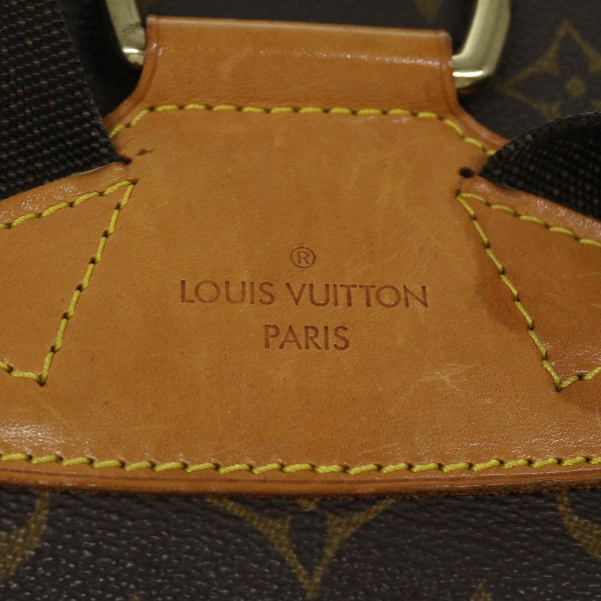 LOUIS VUITTON Monogram Montsouris GM Backpack M51135 LV Auth 66475