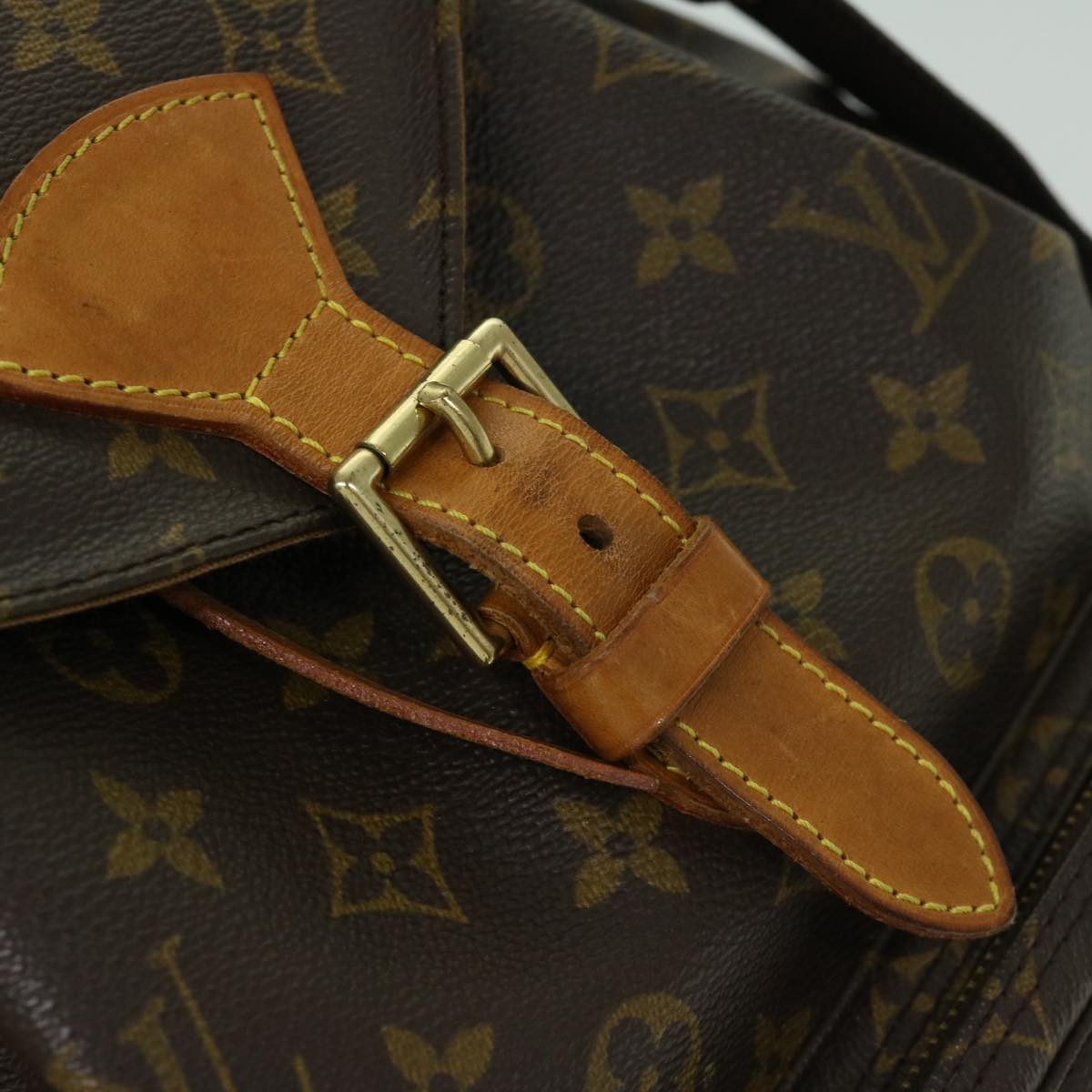 LOUIS VUITTON Monogram Montsouris GM Backpack M51135 LV Auth 66475