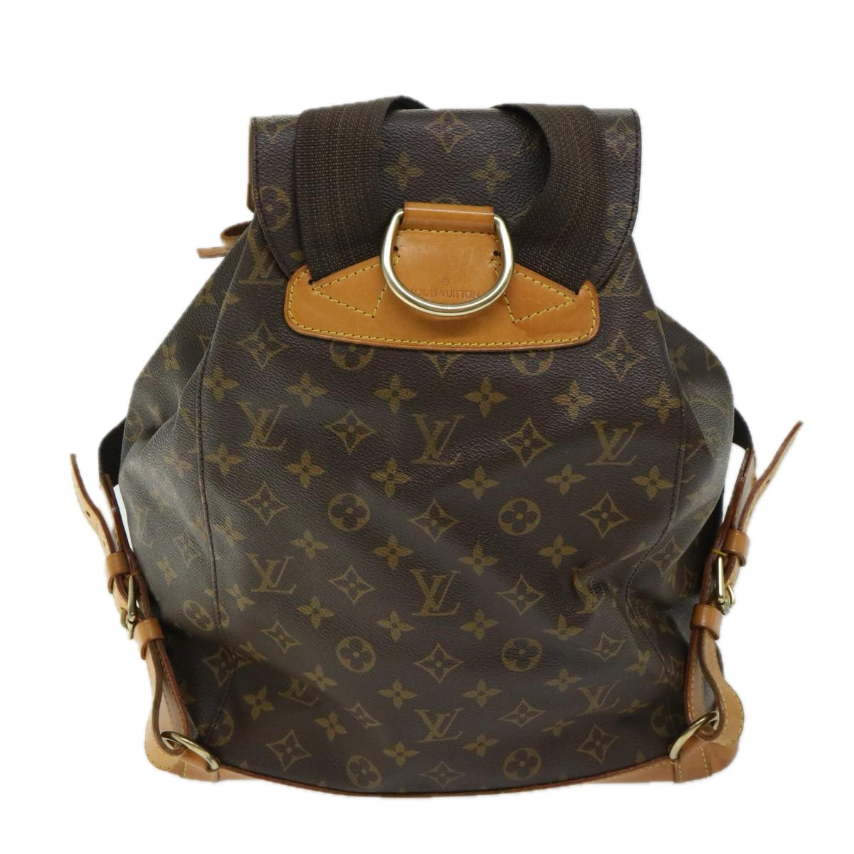 LOUIS VUITTON Monogram Montsouris GM Backpack M51135 LV Auth 66475