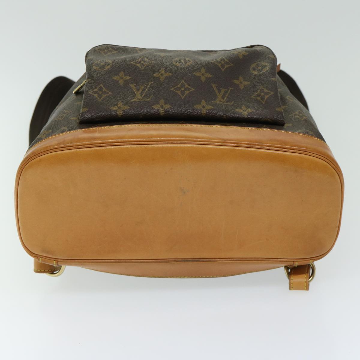 LOUIS VUITTON Monogram Montsouris GM Backpack M51135 LV Auth 66475