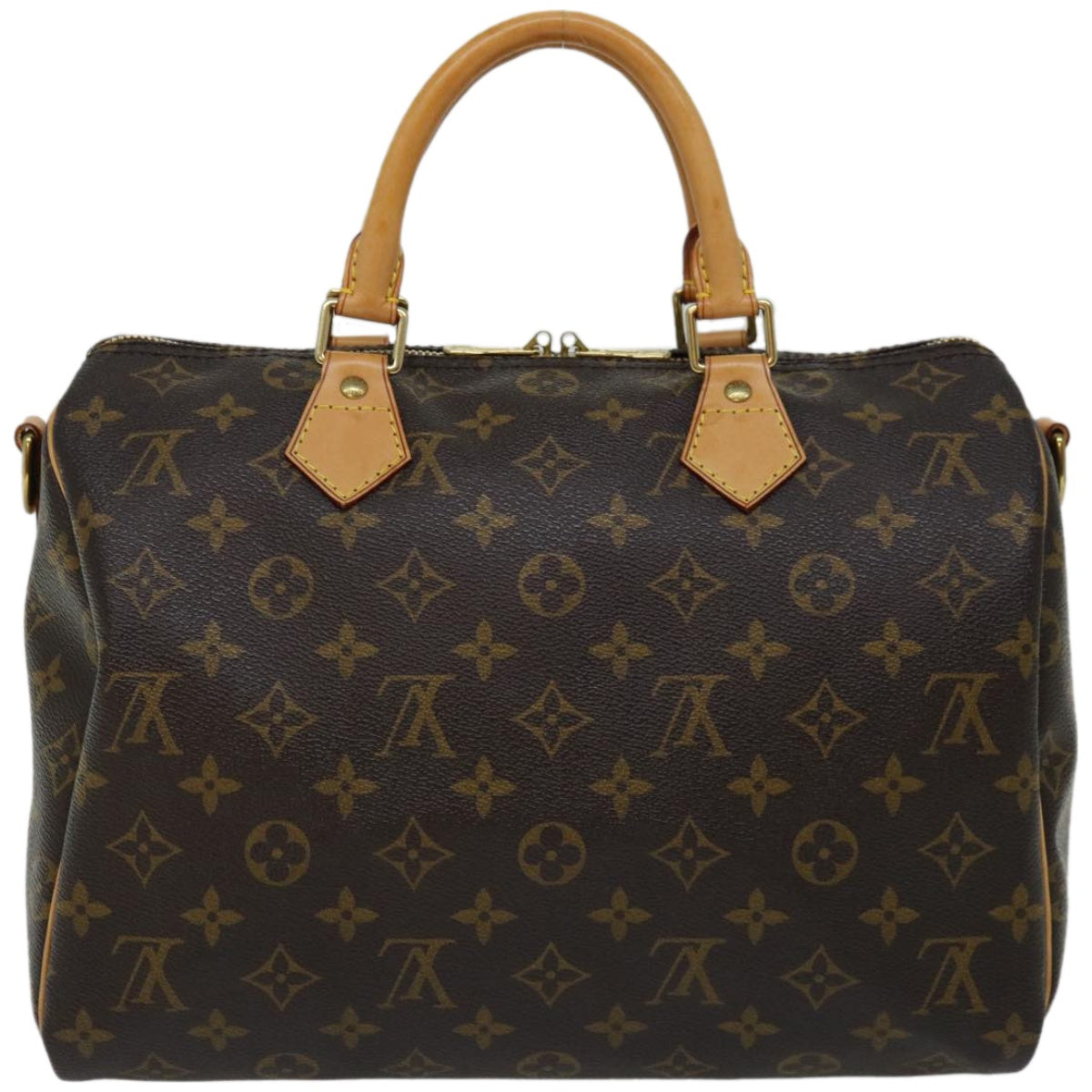 LOUIS VUITTON Monogram Speedy Bandouliere 30 Hand Bag M40391 LV Auth 66482A