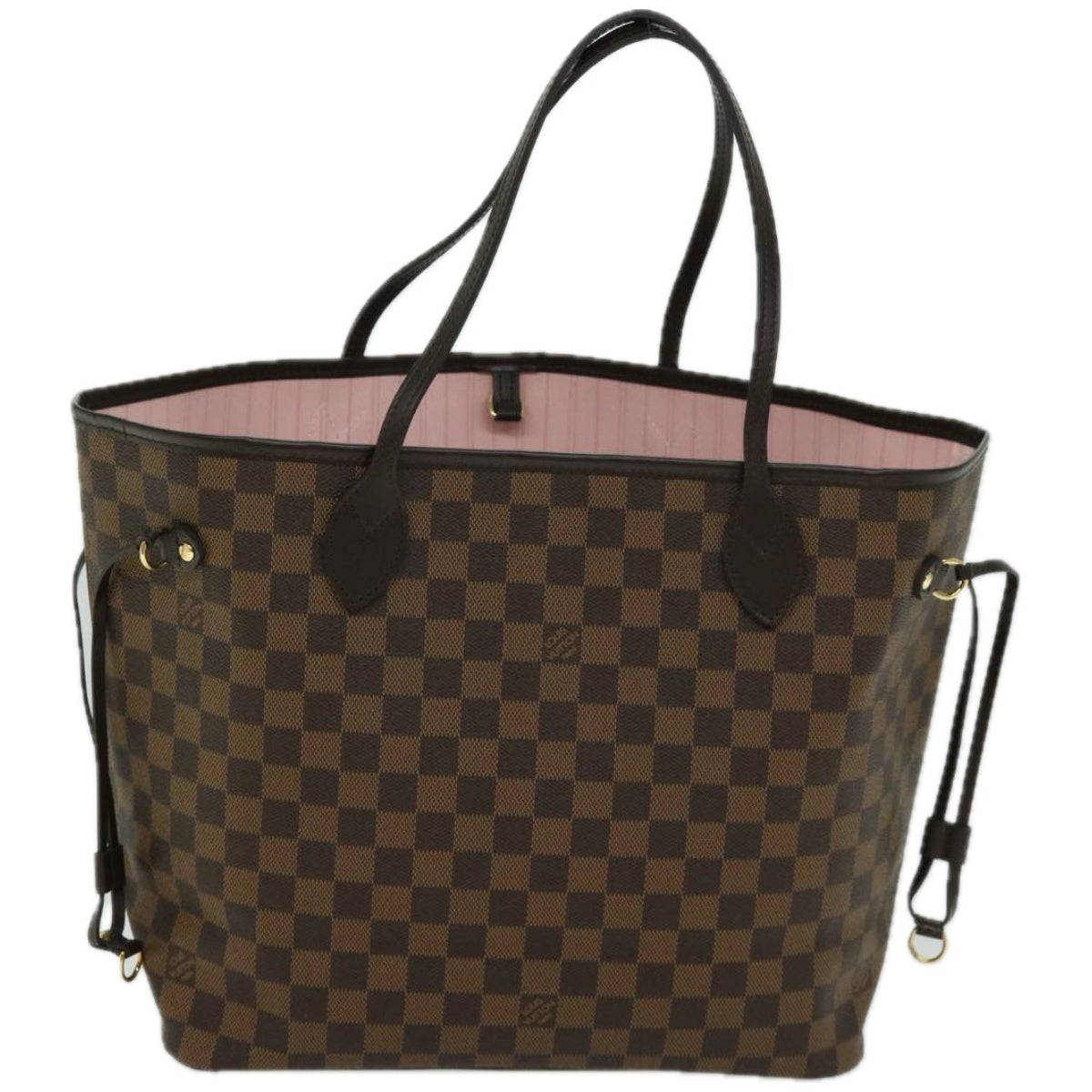 LOUIS VUITTON Damier Ebene Neverfull MM Tote Bag N51105 LV Auth 66484SA