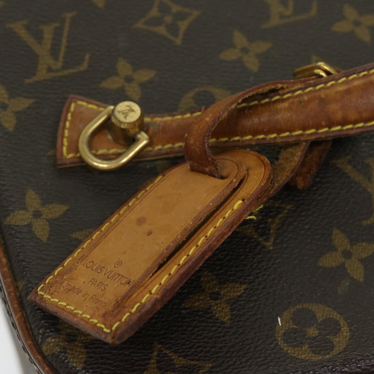 LOUIS VUITTON Monogram Nice Hand Bag 2way M47280 LV Auth 66485