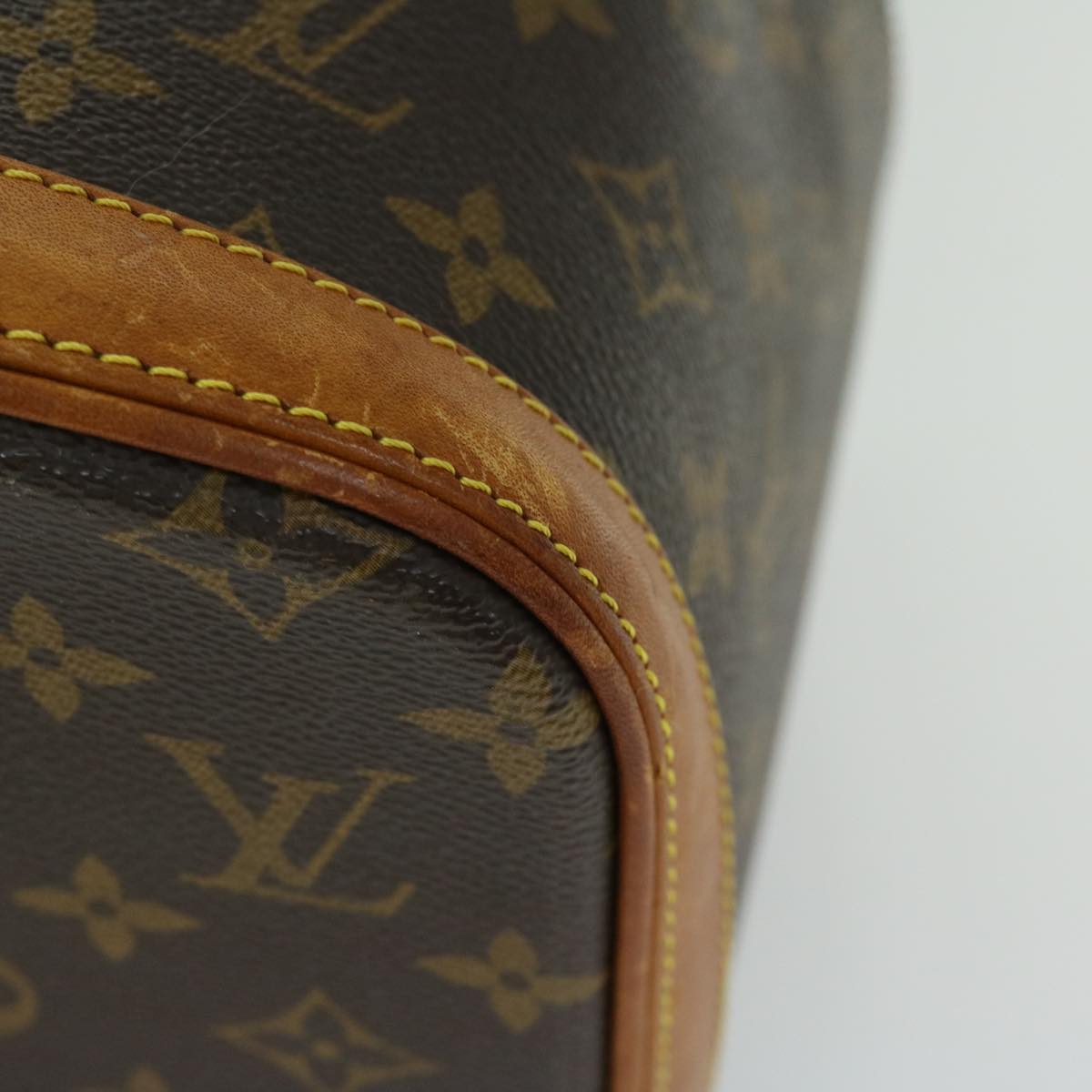 LOUIS VUITTON Monogram Nice Hand Bag 2way M47280 LV Auth 66485