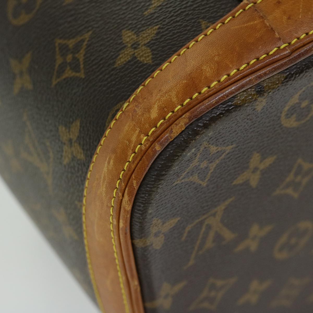 LOUIS VUITTON Monogram Nice Hand Bag 2way M47280 LV Auth 66485