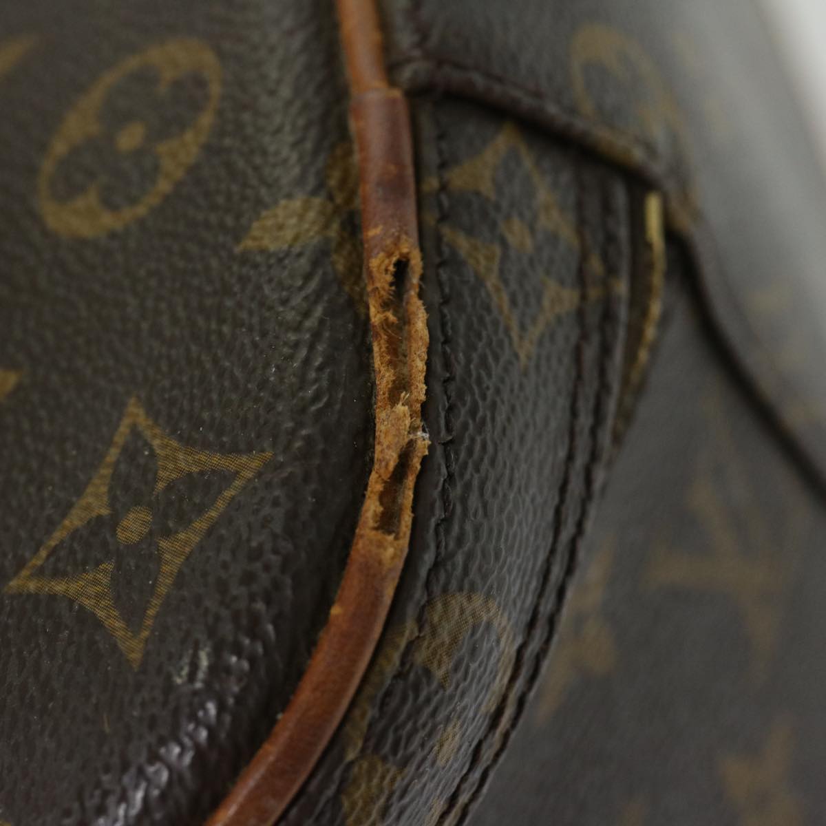 LOUIS VUITTON Monogram Nice Hand Bag 2way M47280 LV Auth 66485