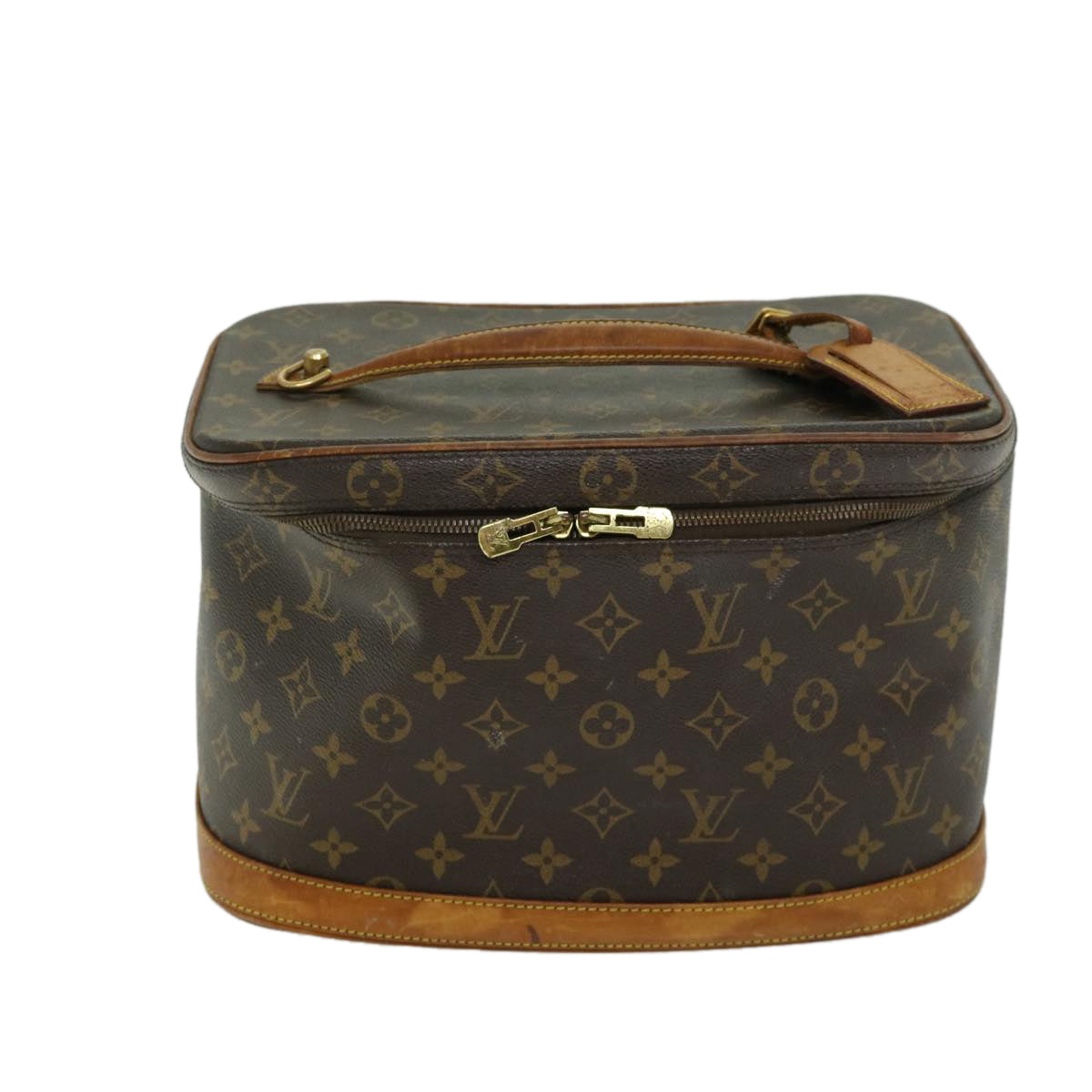 LOUIS VUITTON Monogram Nice Hand Bag 2way M47280 LV Auth 66485