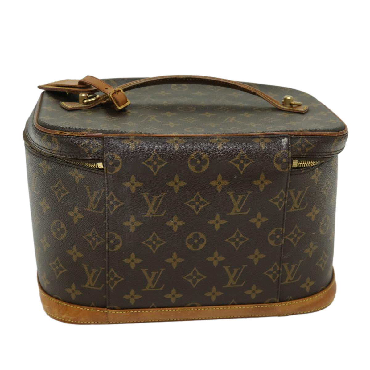 LOUIS VUITTON Monogram Nice Hand Bag 2way M47280 LV Auth 66485