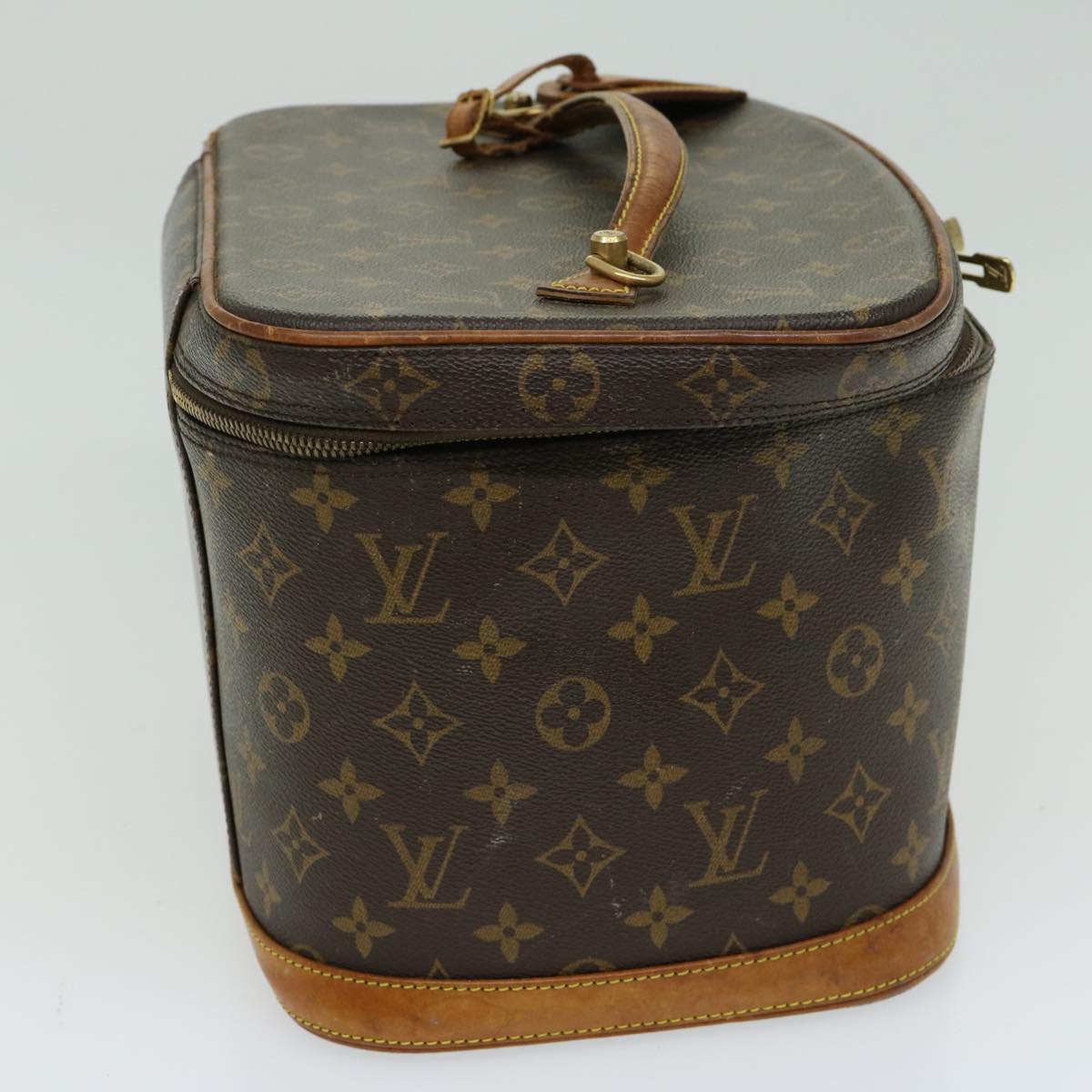 LOUIS VUITTON Monogram Nice Hand Bag 2way M47280 LV Auth 66485