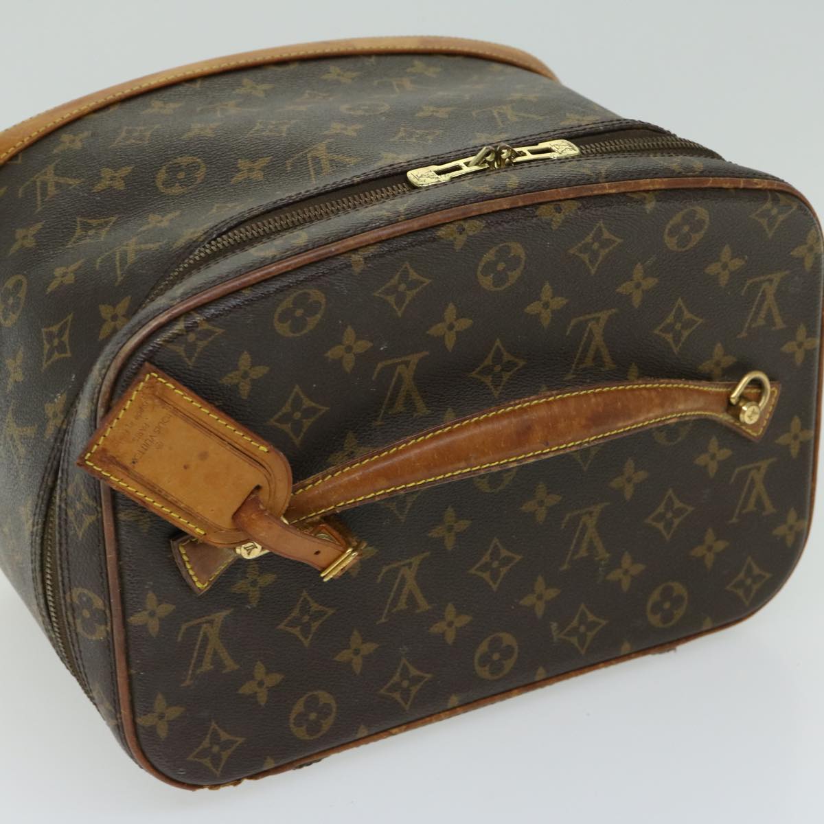 LOUIS VUITTON Monogram Nice Hand Bag 2way M47280 LV Auth 66485