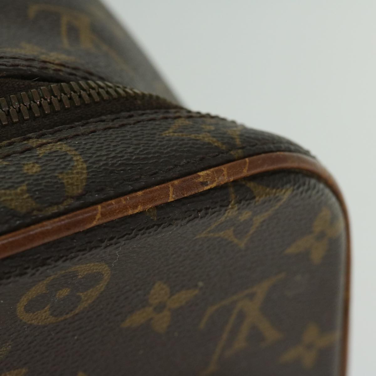 LOUIS VUITTON Monogram Nice Hand Bag 2way M47280 LV Auth 66485