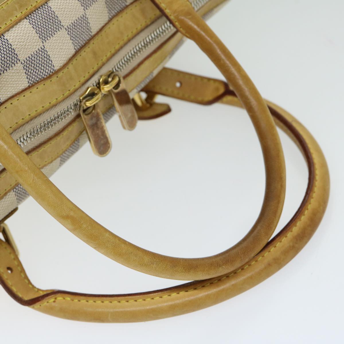 LOUIS VUITTON Damier Azur Berkeley Hand Bag N52001 LV Auth 66486