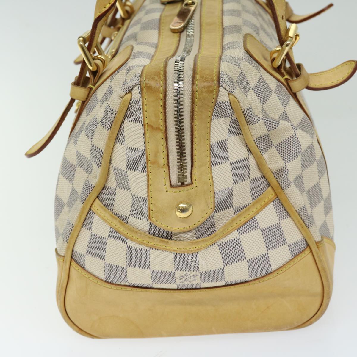 LOUIS VUITTON Damier Azur Berkeley Hand Bag N52001 LV Auth 66486