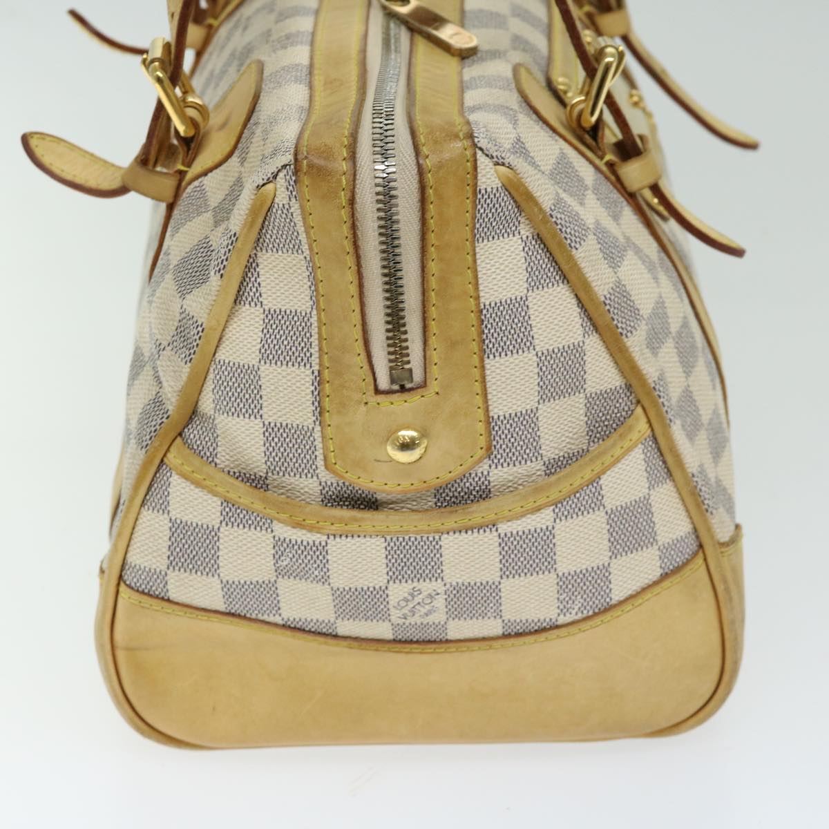 LOUIS VUITTON Damier Azur Berkeley Hand Bag N52001 LV Auth 66486