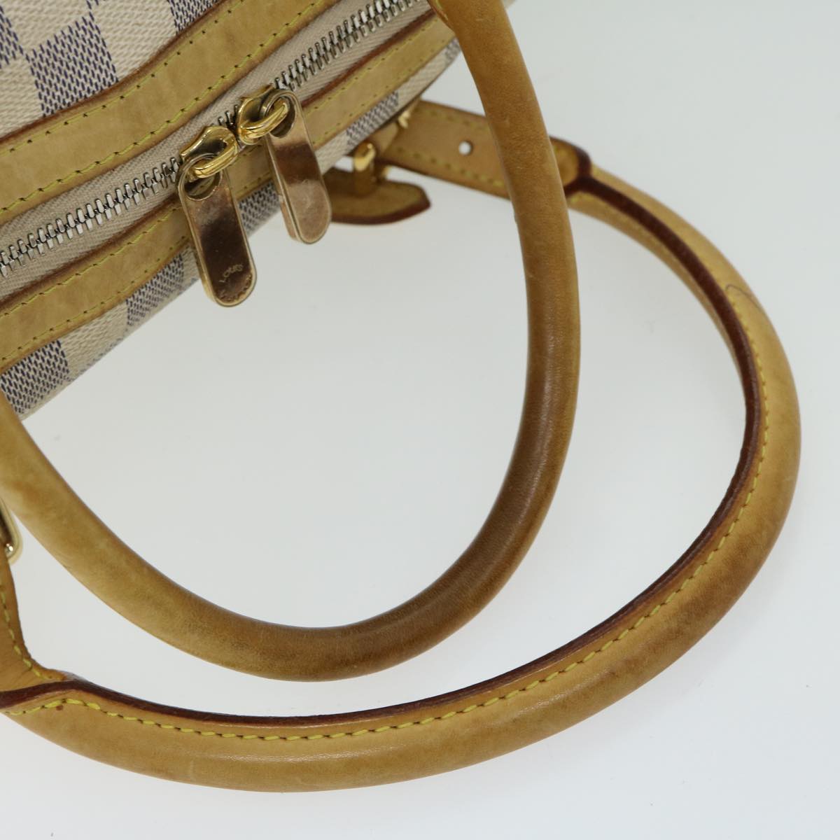 LOUIS VUITTON Damier Azur Berkeley Hand Bag N52001 LV Auth 66486