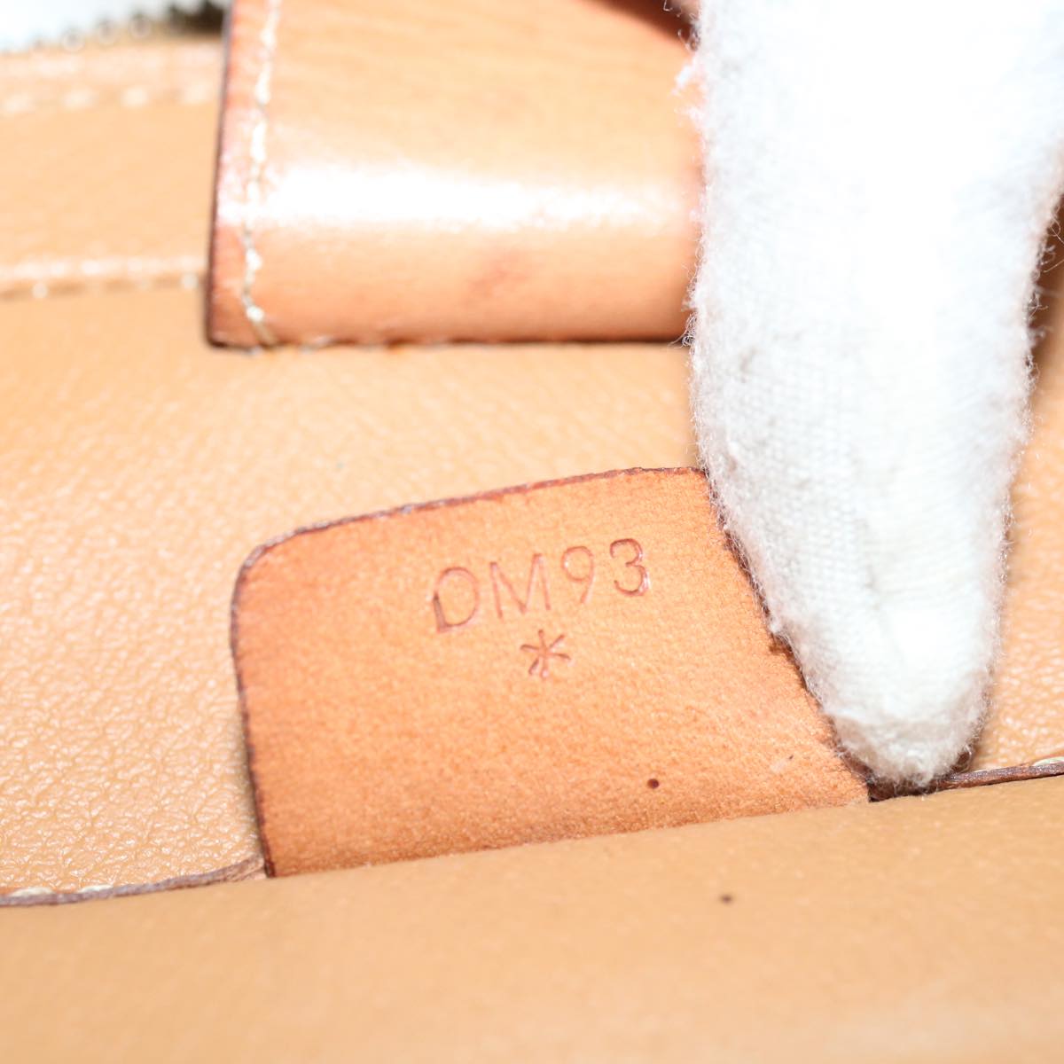CELINE Macadam Canvas Hand Bag PVC 2way Brown Auth 66506