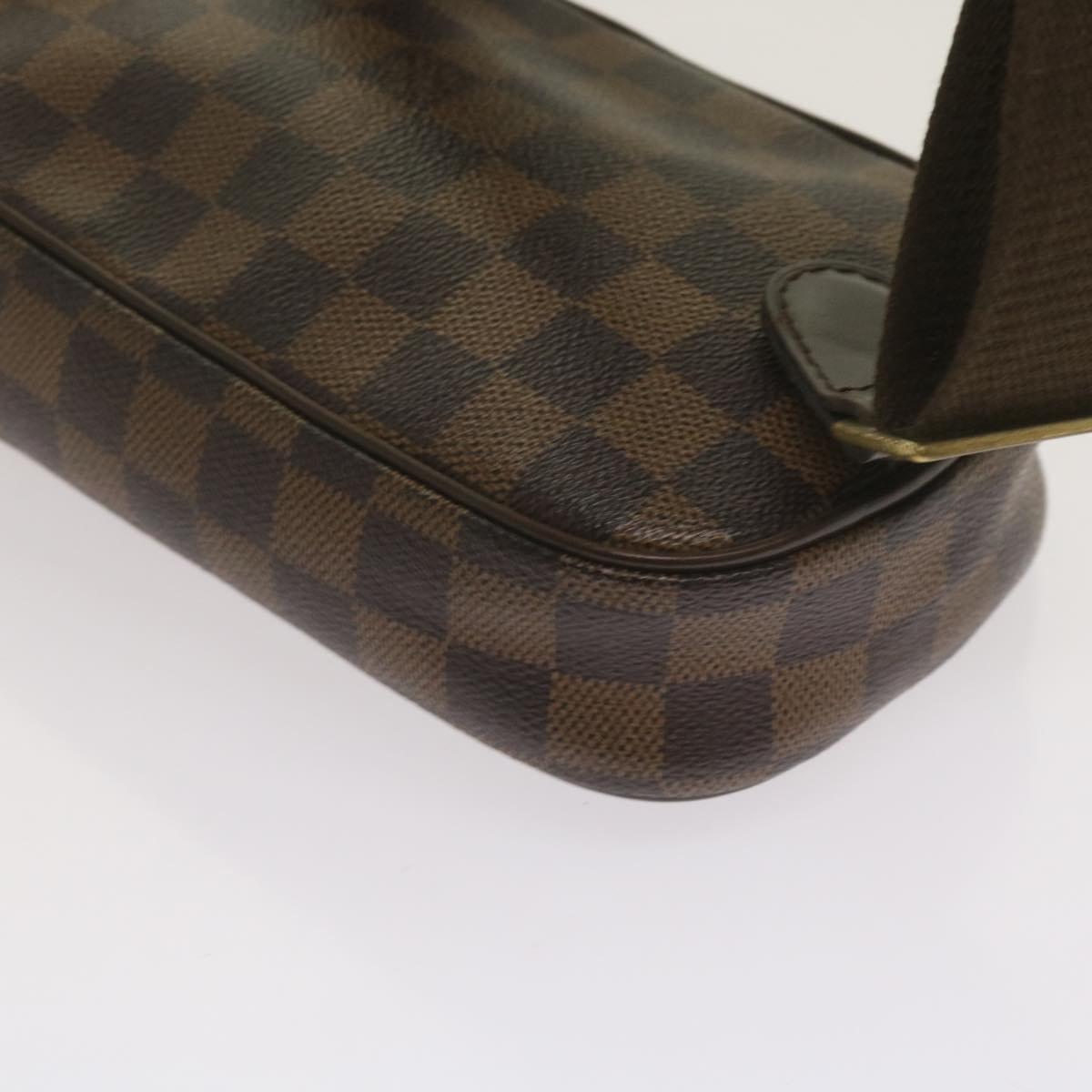 LOUIS VUITTON Damier Ebene Pochette Gange Shoulder Bag N48048 LV Auth 66518