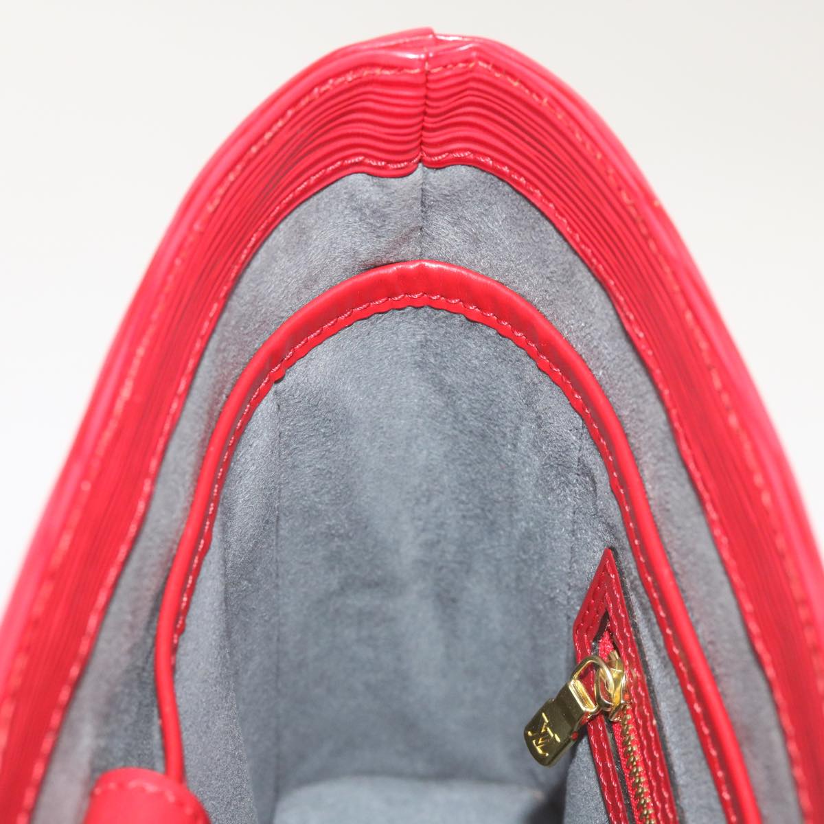LOUIS VUITTON Epi Vavin PM Tote Bag SPO 2way Red LV Auth 66533SAV