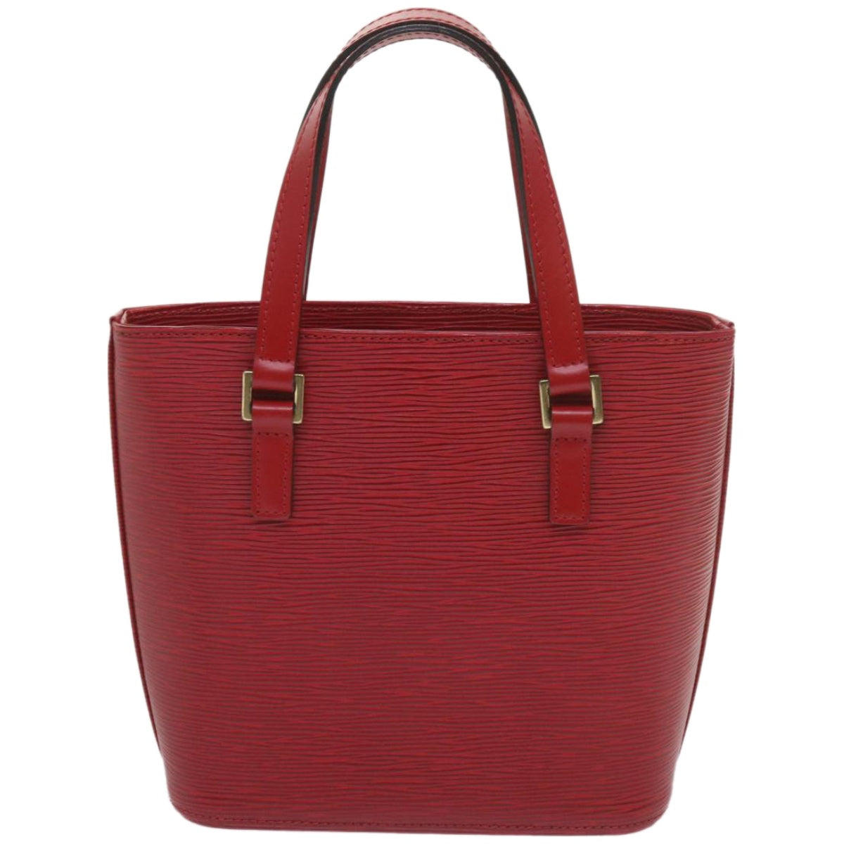 LOUIS VUITTON Epi Vavin PM Tote Bag SPO 2way Red LV Auth 66533SA