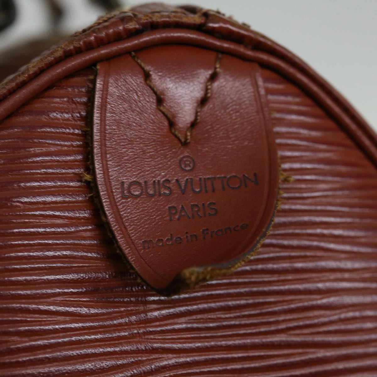 LOUIS VUITTON Epi Speedy 25 Hand Bag Brown M43013 LV Auth 66552