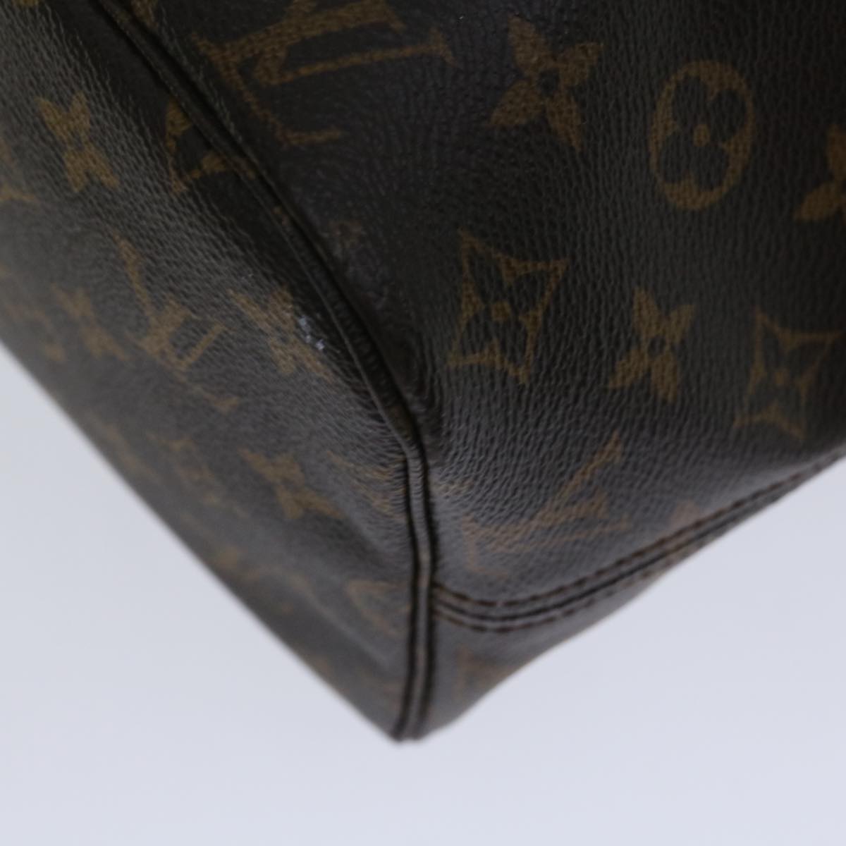 LOUIS VUITTON Monogram Neverfull MM Tote Bag M40156 LV Auth 66556