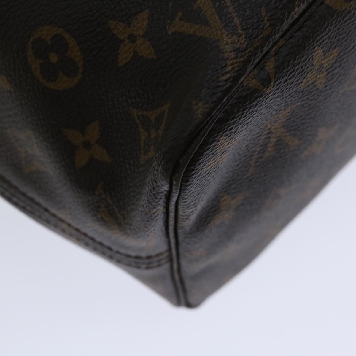 LOUIS VUITTON Monogram Neverfull MM Tote Bag M40156 LV Auth 66556