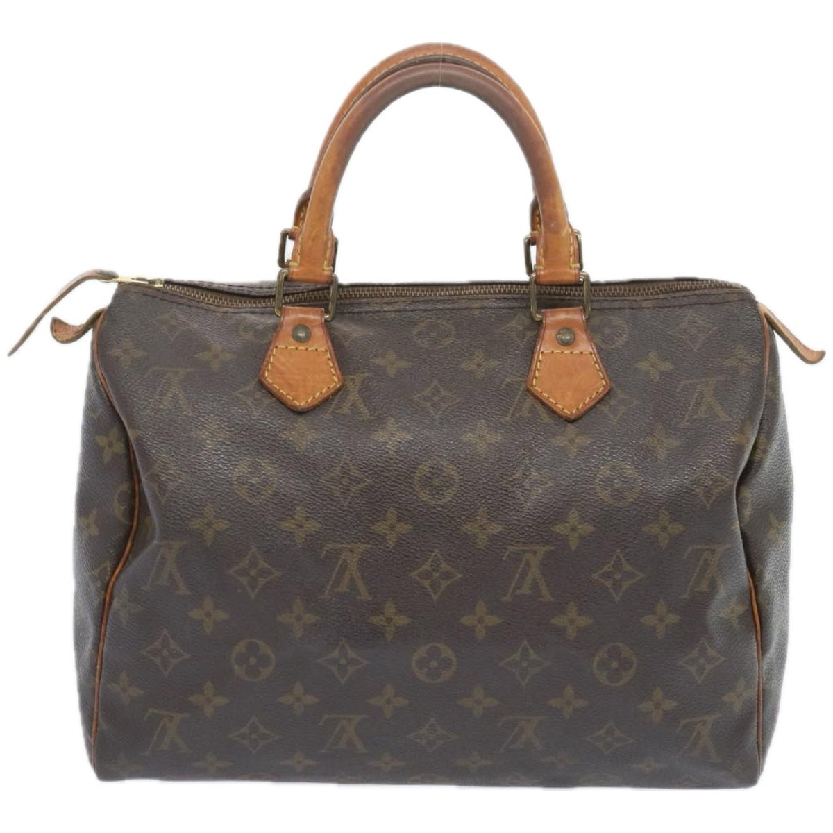 LOUIS VUITTON Monogram Speedy 30 Hand Bag M41526 LV Auth 66566