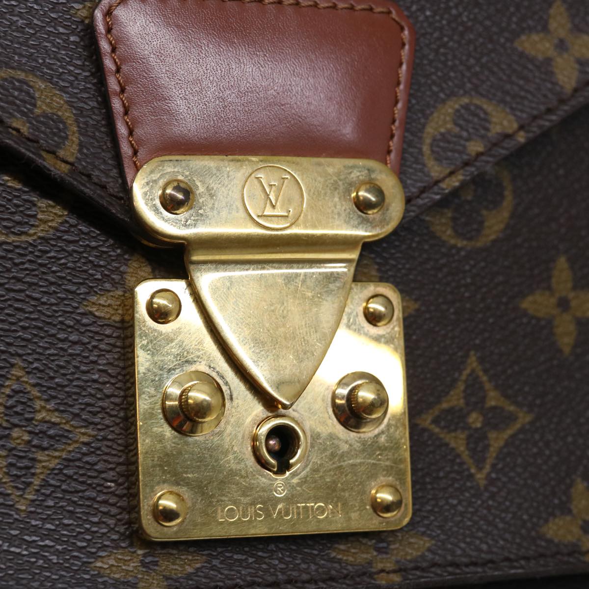 LOUIS VUITTON Monogram Monceau 26 Shoulder Bag 2way M51187 LV Auth 66625