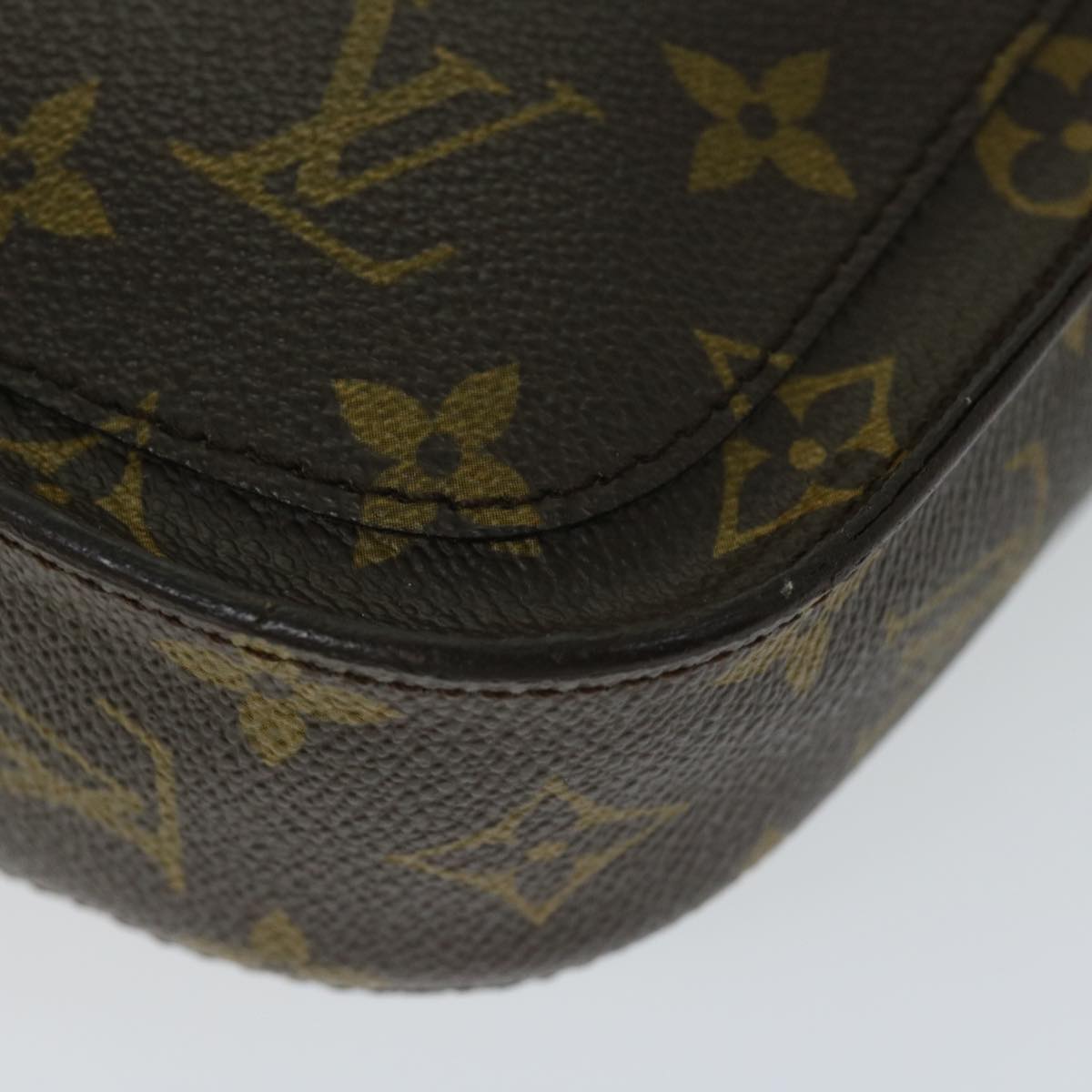 LOUIS VUITTON Monogram Saint Cloud PM Shoulder Bag M51244 LV Auth 66654