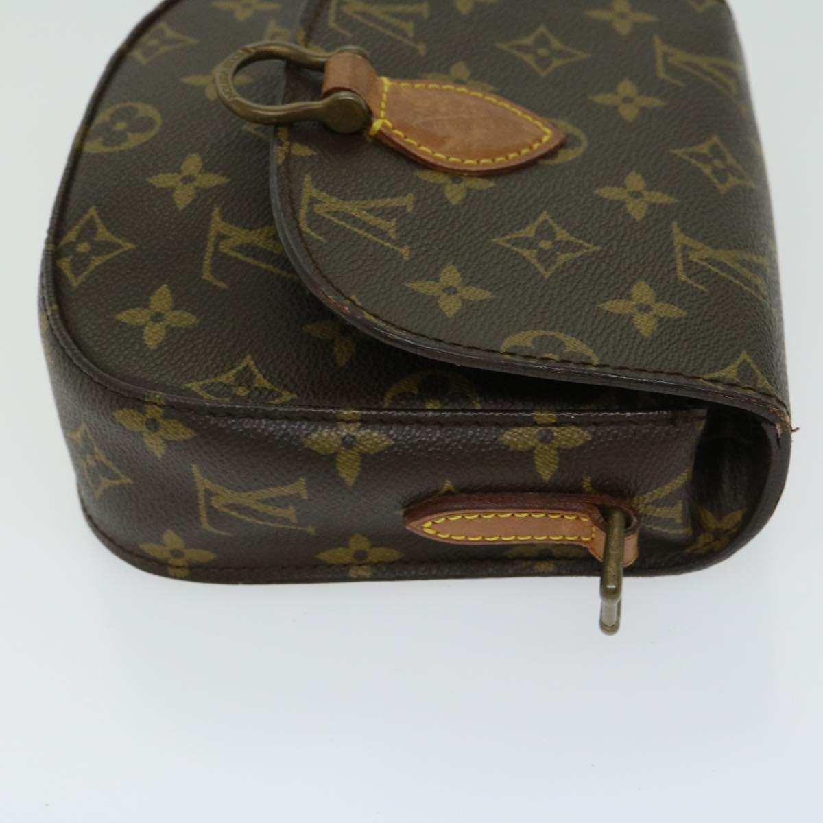 LOUIS VUITTON Monogram Saint Cloud PM Shoulder Bag M51244 LV Auth 66654