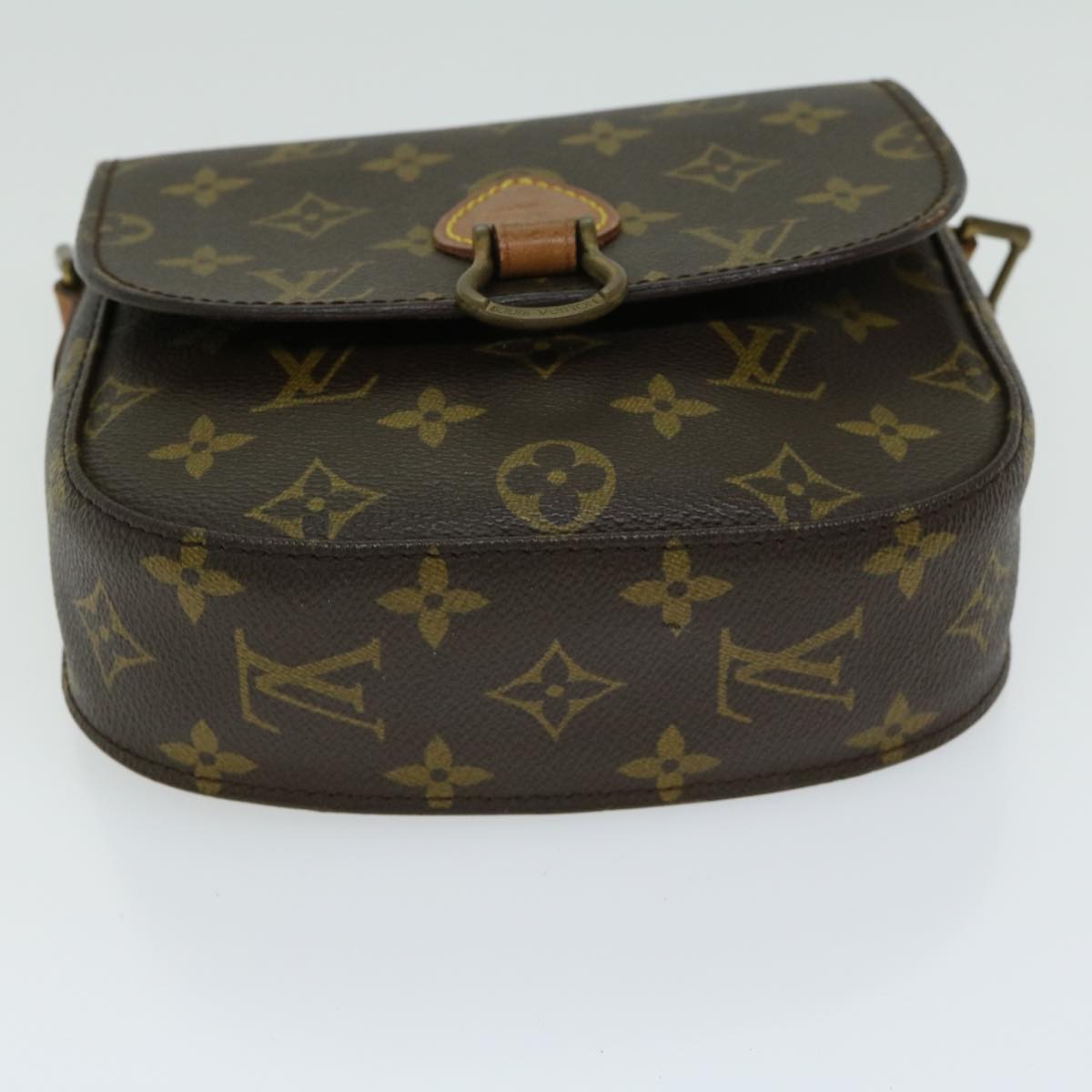 LOUIS VUITTON Monogram Saint Cloud PM Shoulder Bag M51244 LV Auth 66654