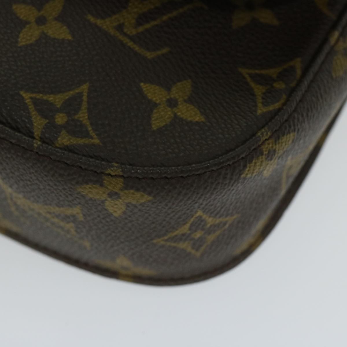 LOUIS VUITTON Monogram Saint Cloud PM Shoulder Bag M51244 LV Auth 66654