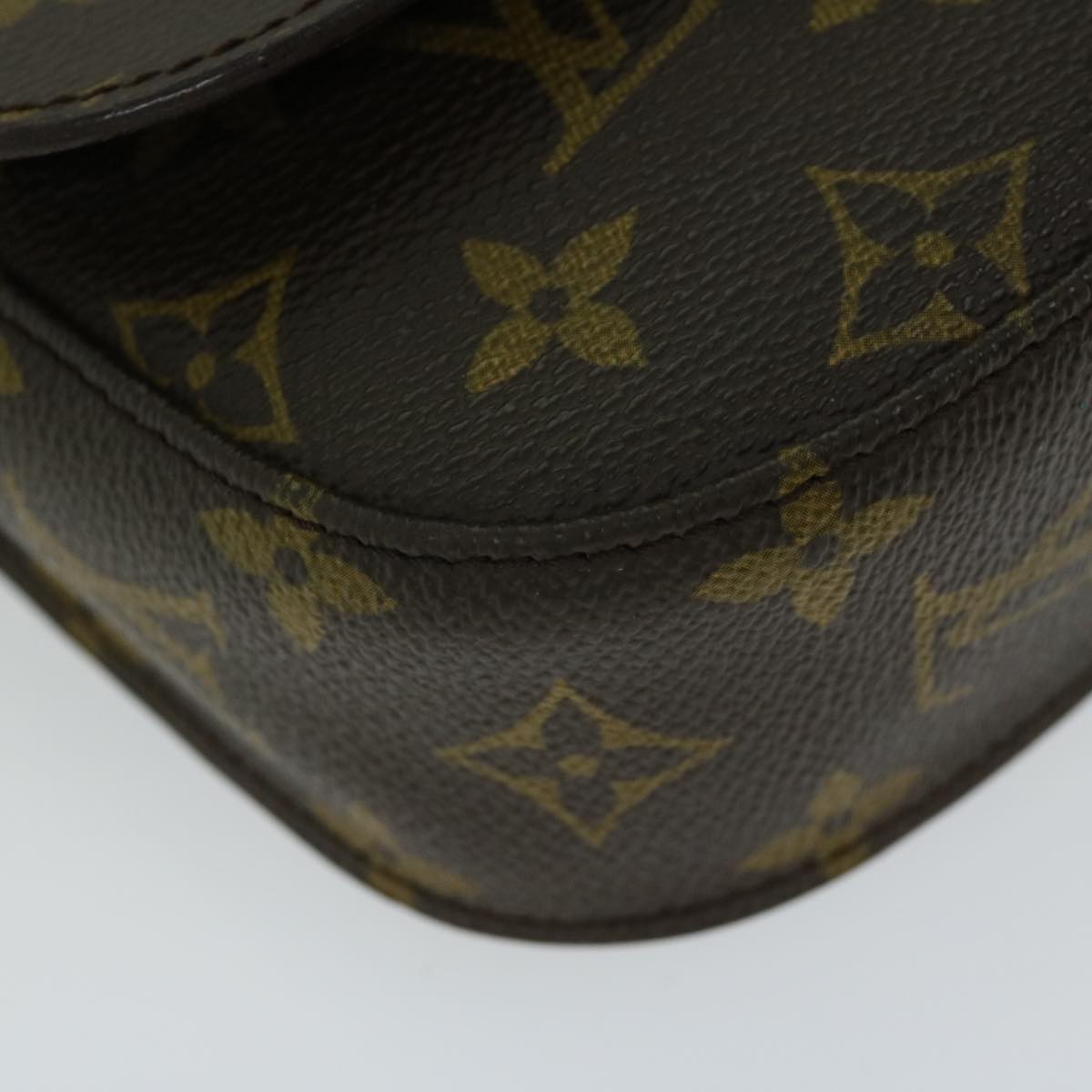 LOUIS VUITTON Monogram Saint Cloud PM Shoulder Bag M51244 LV Auth 66654