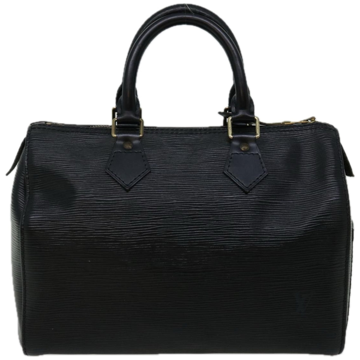 LOUIS VUITTON Epi Speedy 25 Hand Bag Black M43012 LV Auth 66670