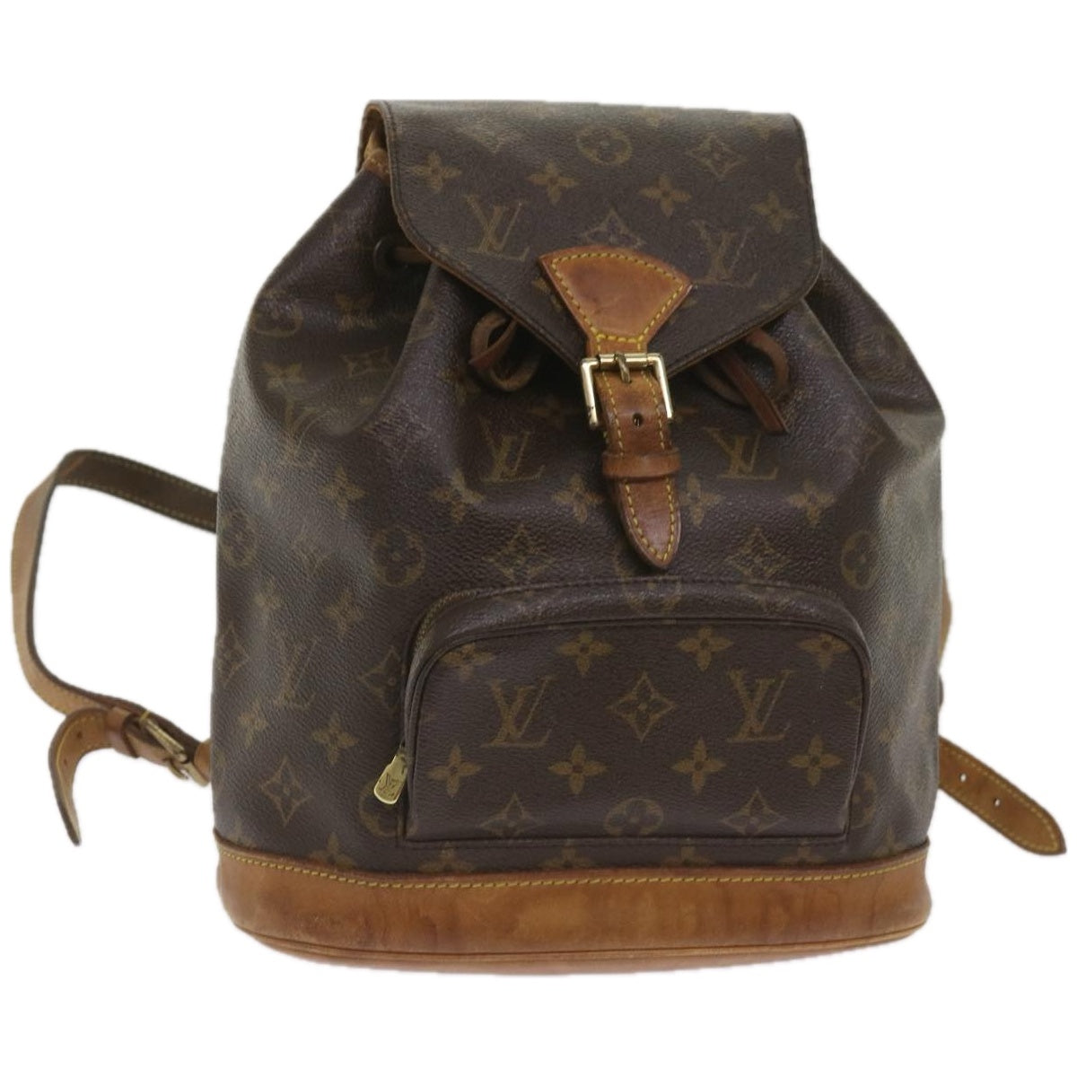 LOUIS VUITTON Monogram Montsouris MM Backpack M51136 LV Auth 66680