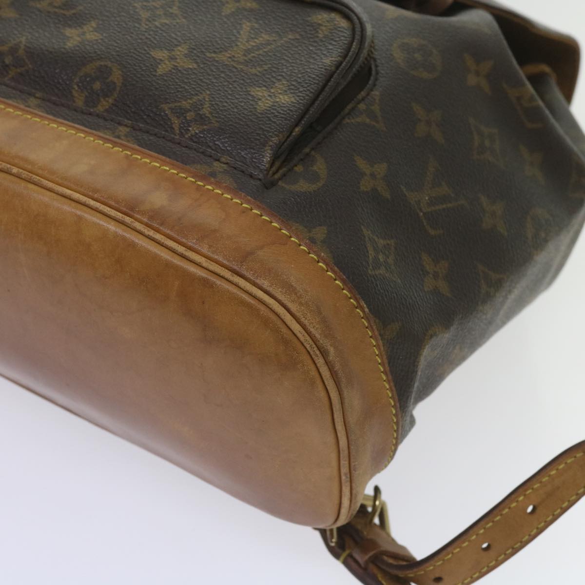 LOUIS VUITTON Monogram Montsouris MM Backpack M51136 LV Auth 66680