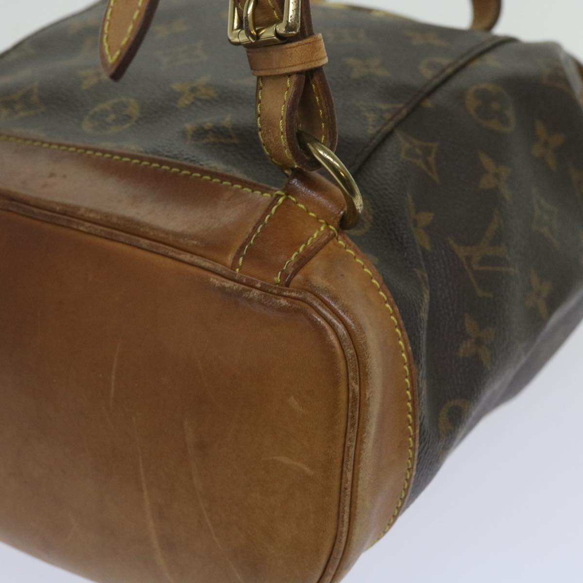 LOUIS VUITTON Monogram Montsouris MM Backpack M51136 LV Auth 66680