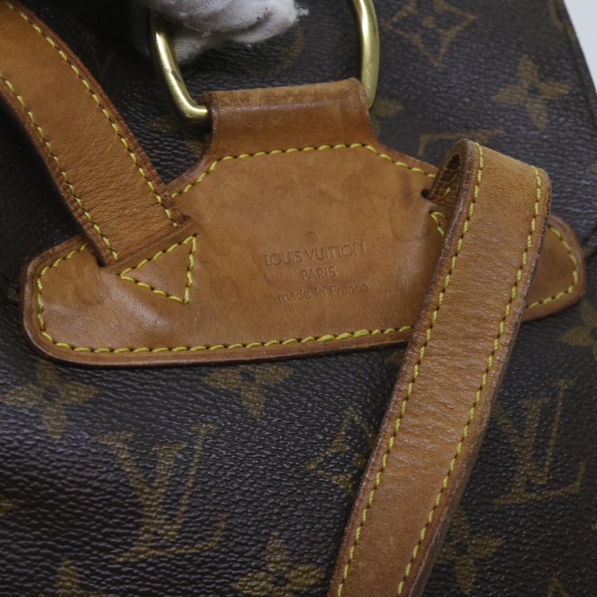 LOUIS VUITTON Monogram Montsouris MM Backpack M51136 LV Auth 66680