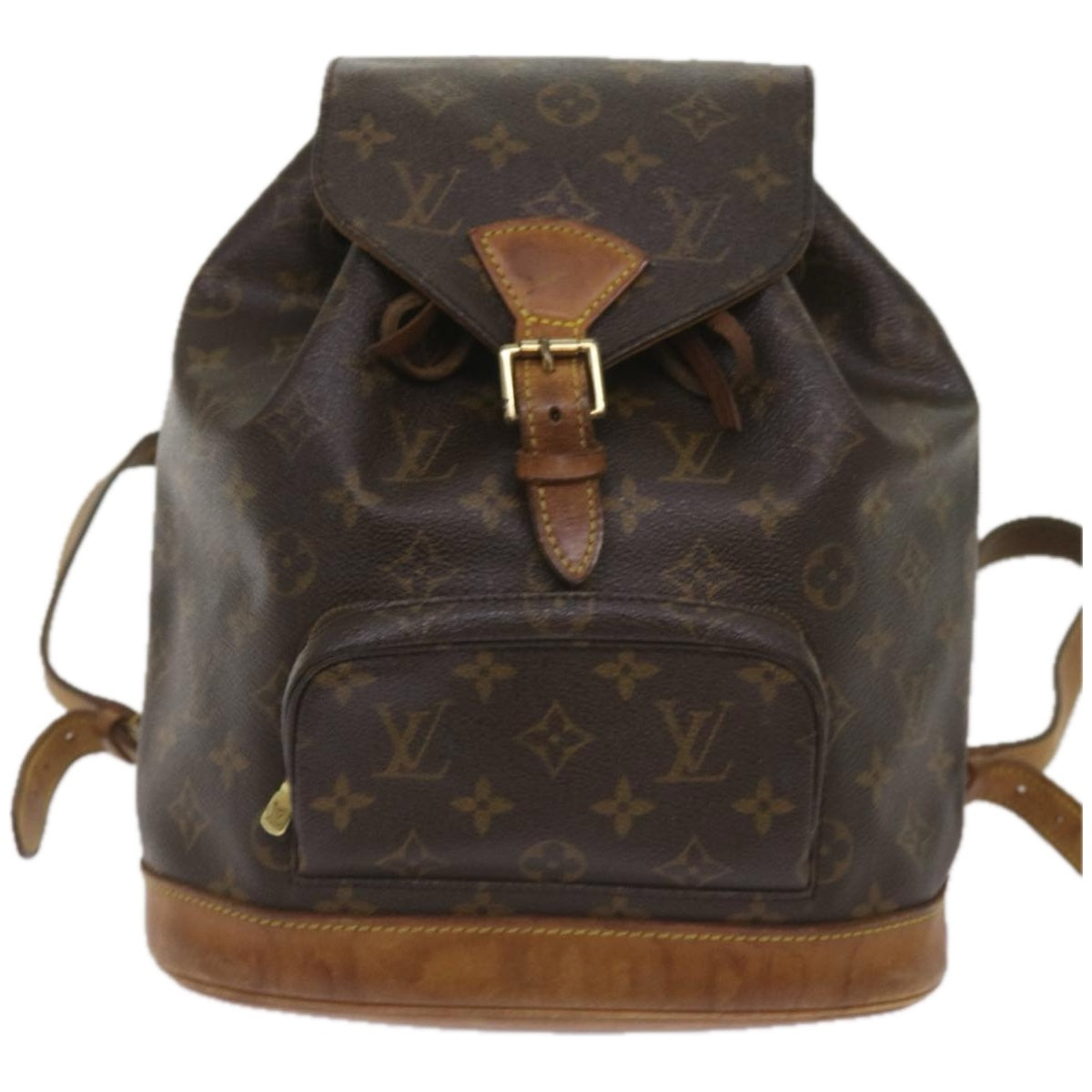 LOUIS VUITTON Monogram Montsouris MM Backpack M51136 LV Auth 66680