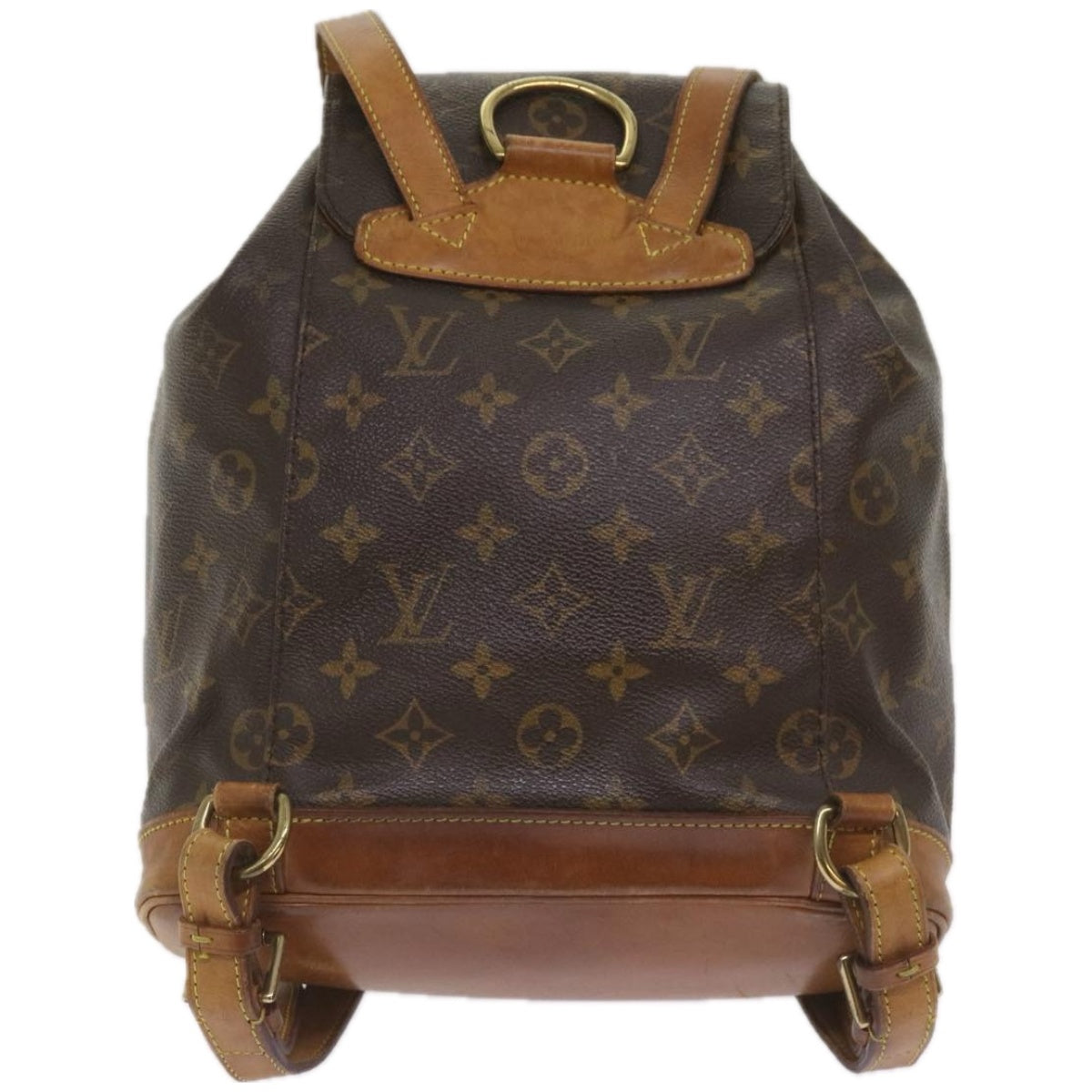 LOUIS VUITTON Monogram Montsouris MM Backpack M51136 LV Auth 66680