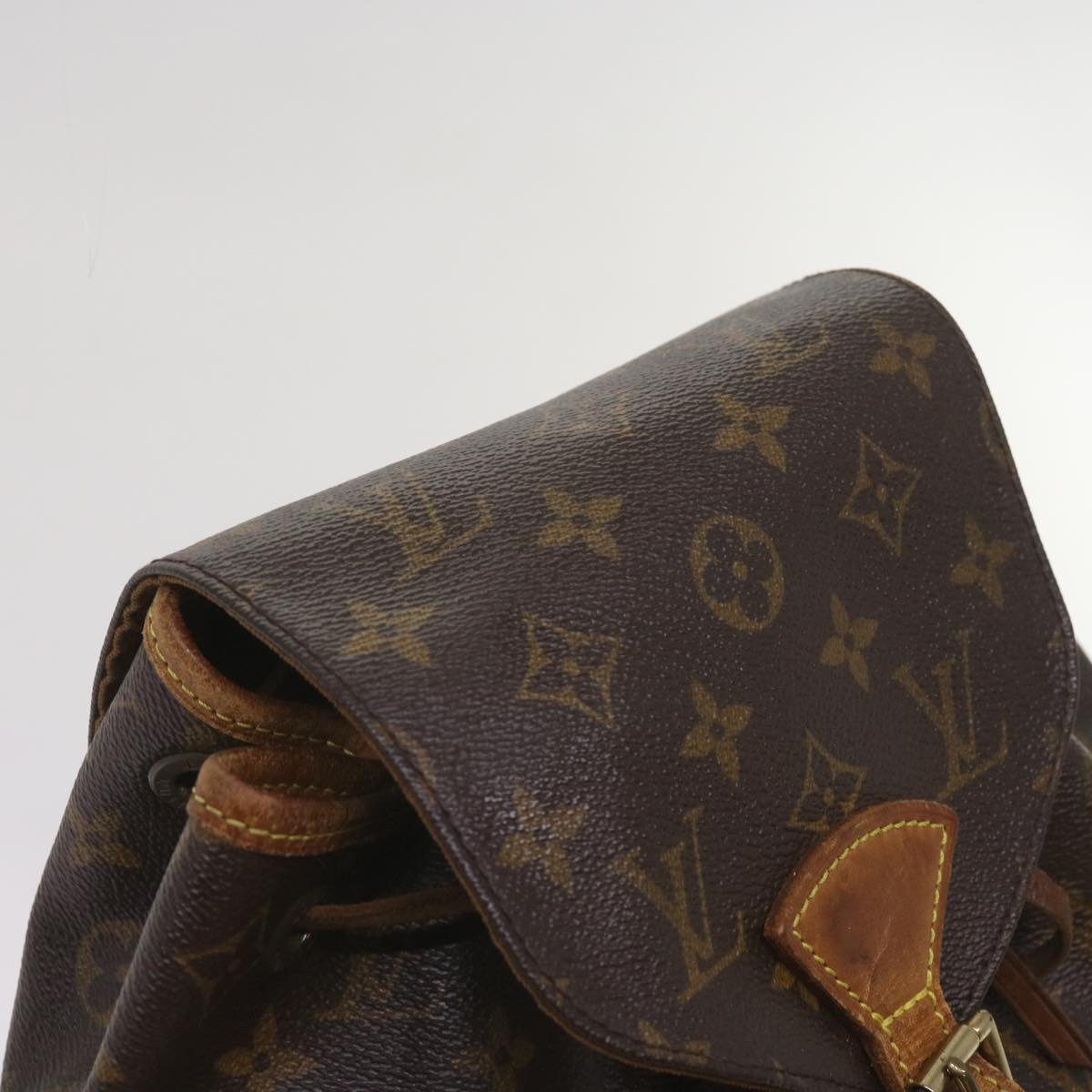 LOUIS VUITTON Monogram Montsouris MM Backpack M51136 LV Auth 66680