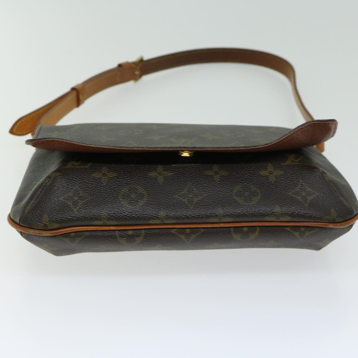 LOUIS VUITTON Monogram Musette Tango Short Strap Shoulder Bag M51257 Auth 66693