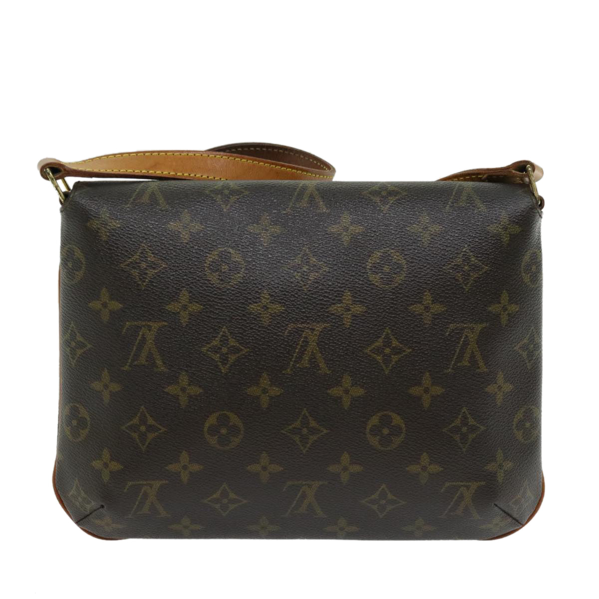 LOUIS VUITTON Monogram Musette Tango Short Strap Shoulder Bag M51257 Auth 66693