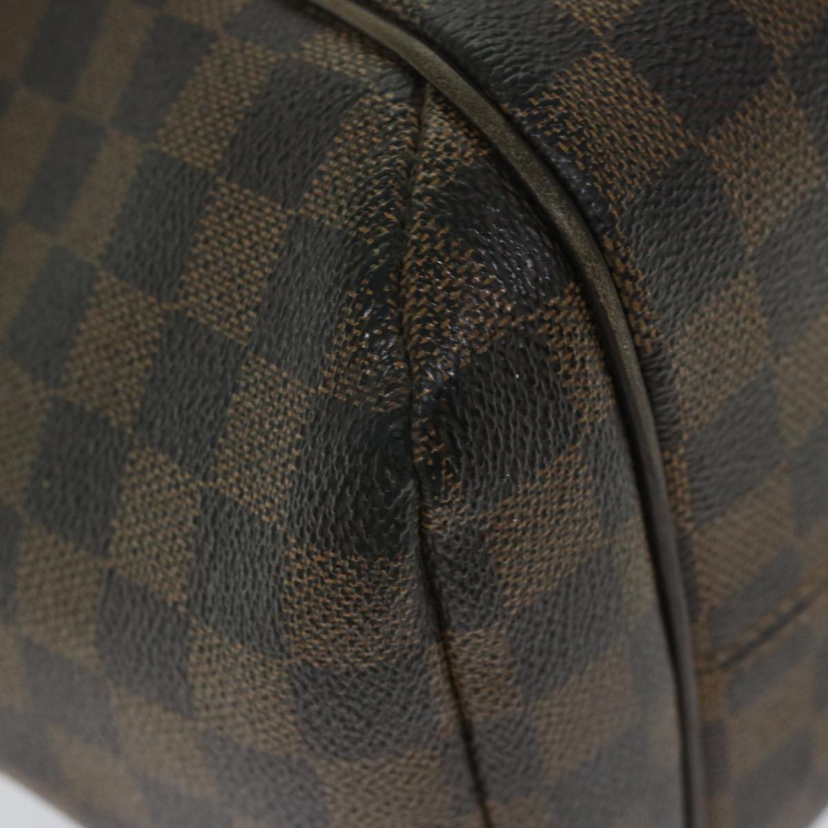 LOUIS VUITTON Damier Ebene Totally MM Hand Bag N41281 LV Auth 66705